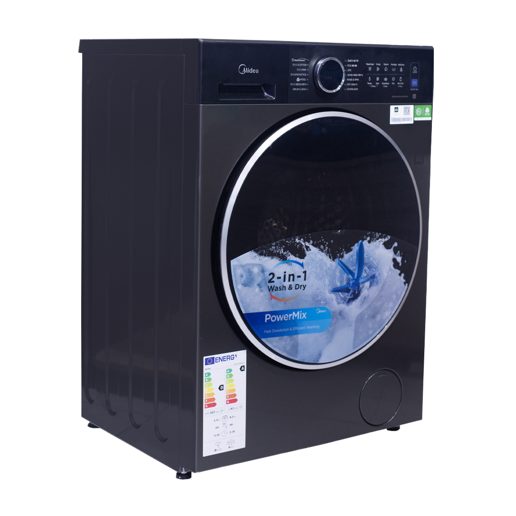 Midea 10 kg Front Load Washing Machine – Model MF205W100WB/T – view 3