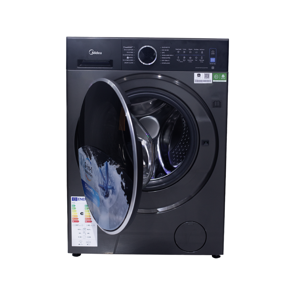 Midea 8 kg Front Load Washing Machine – Model MF205W80WB/T – view 4