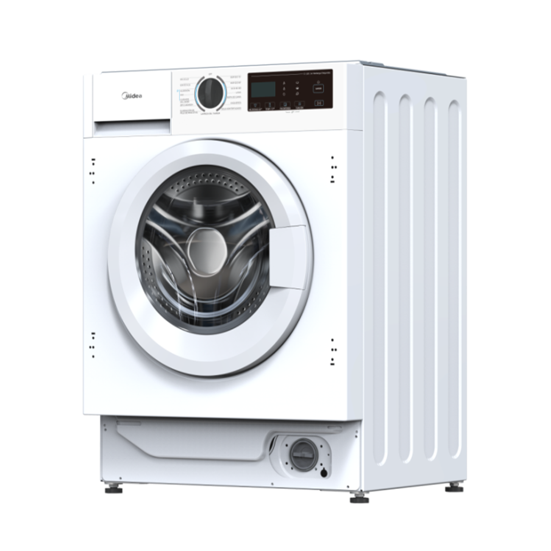 Midea 8 kg/6 kg Built-In Washer Dryer – Model MFA06D80B/W – view 3