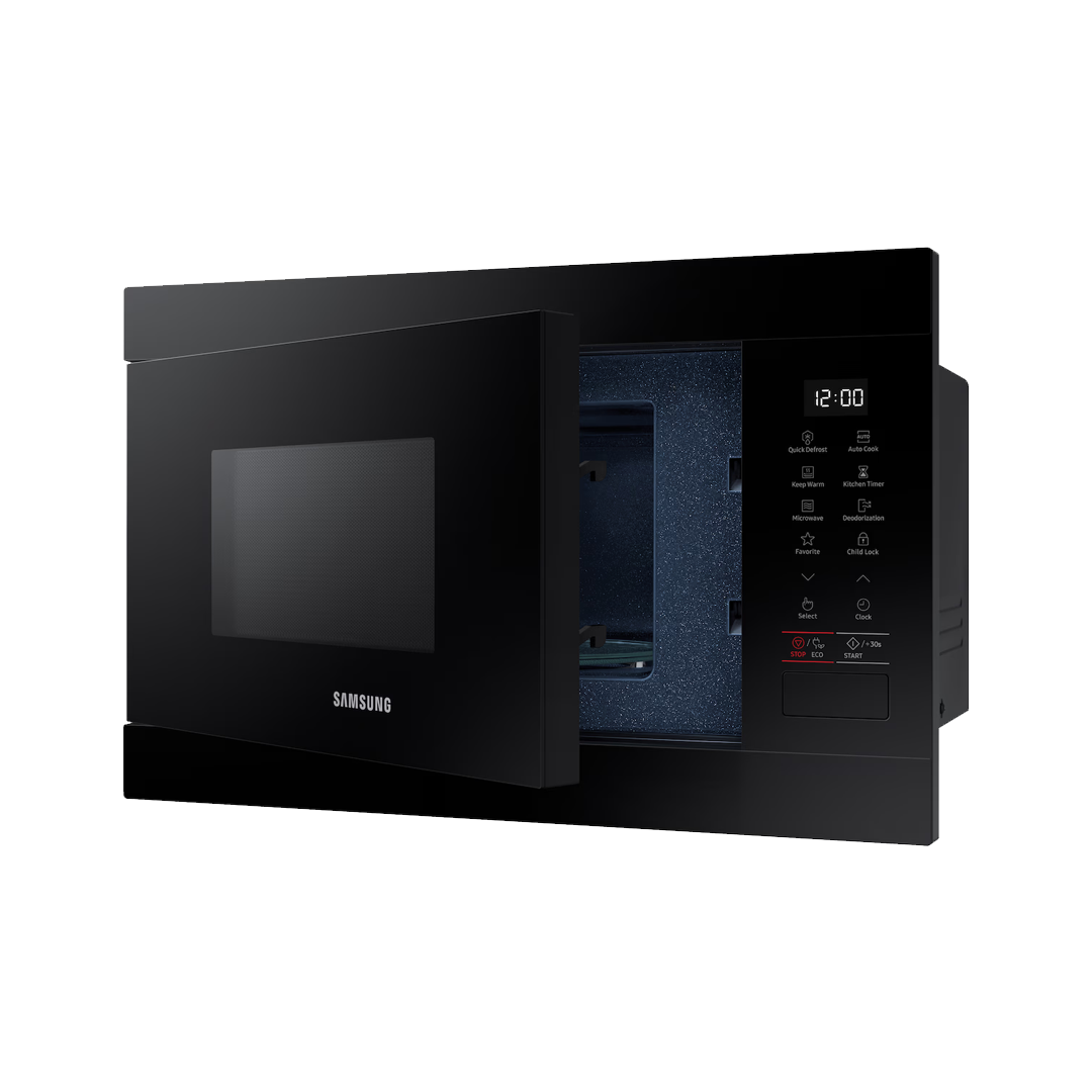 Samsung 22 L Built-In Solo Microwave – Model MS22M8254AK/E3 – view 2