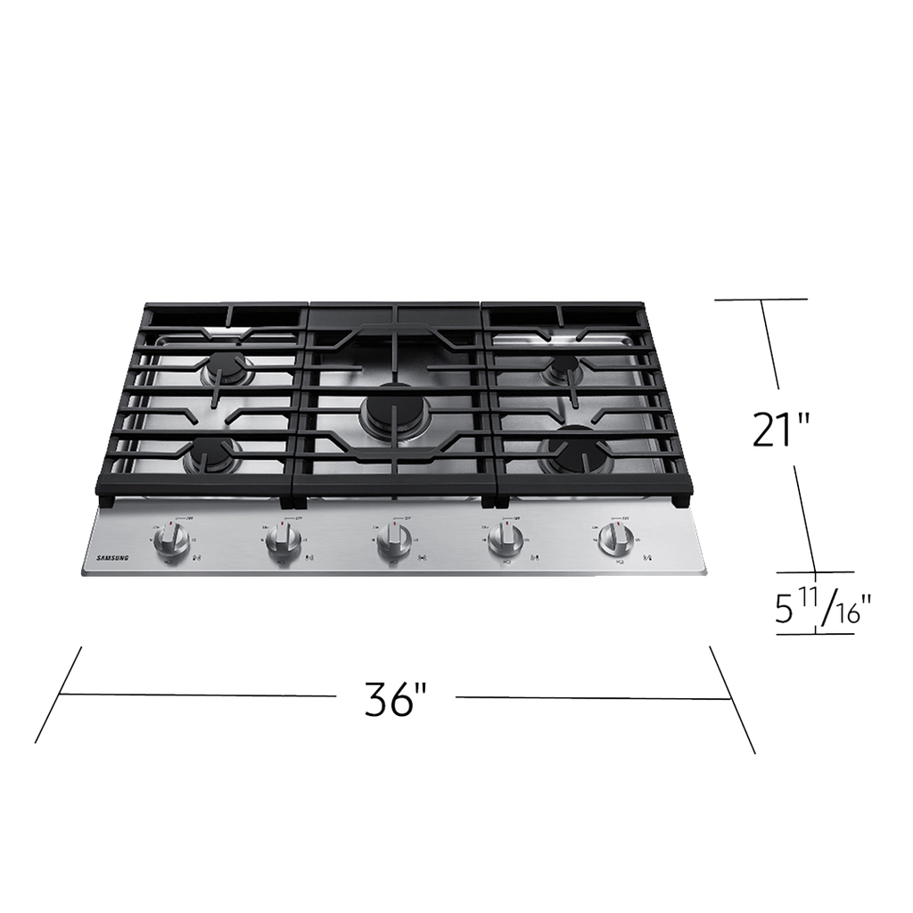 Samsung 90 cm 5-Burner Gas Hob – Model NA36R5310FS/AA