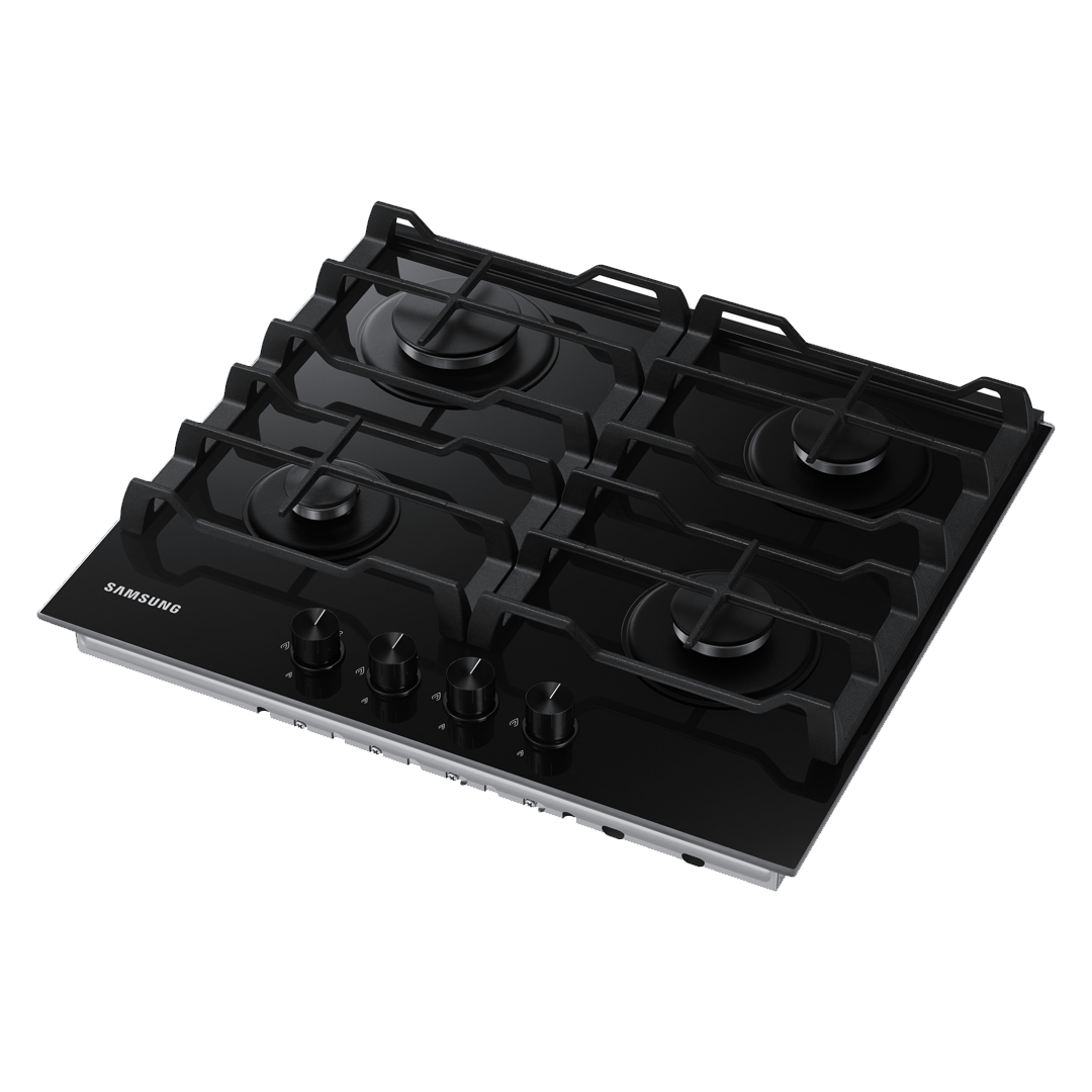 Samsung 60 cm 4-Burner Gas Hob – Model NA64N7100AB/SG – view 2