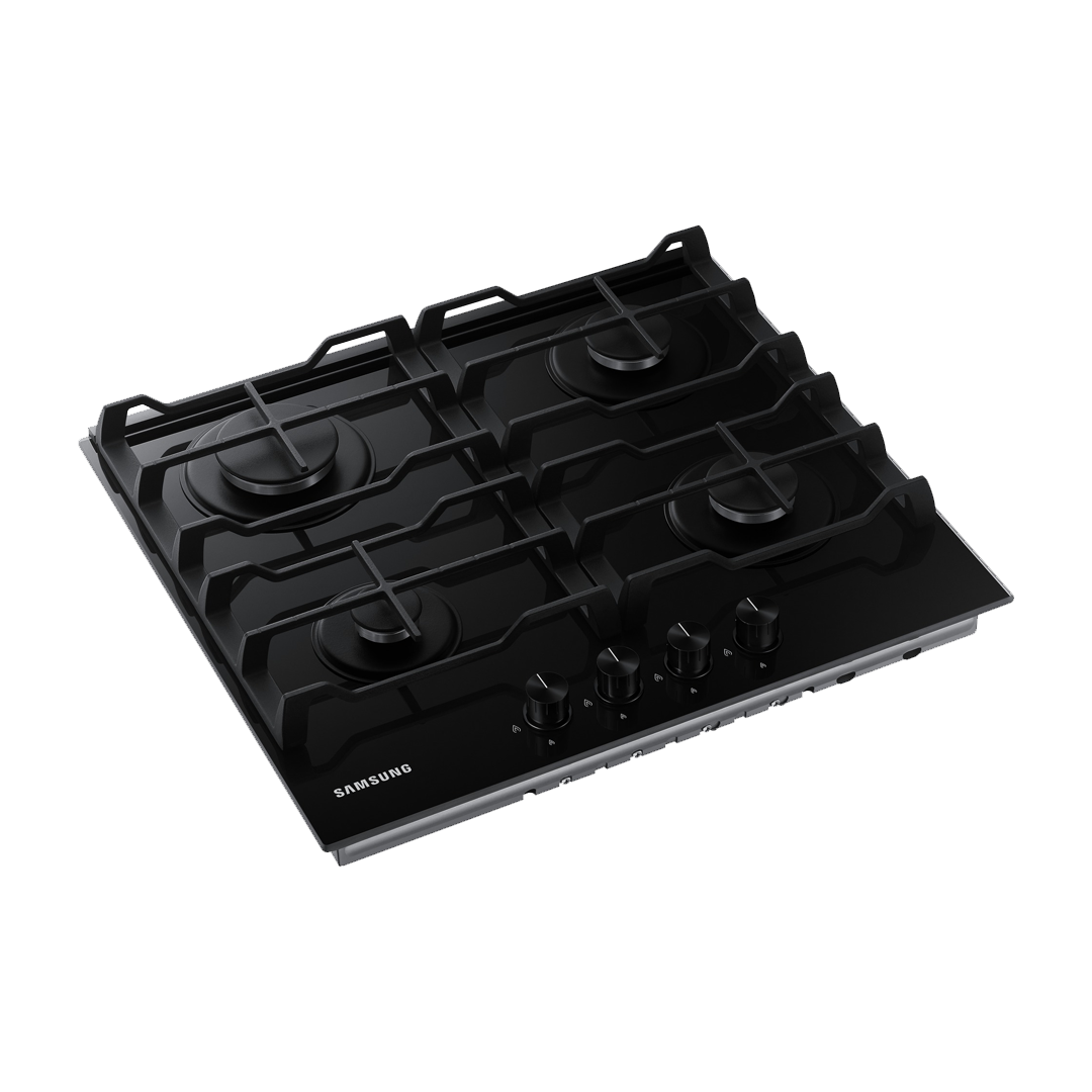 Samsung 60 cm 4-Burner Gas Hob – Model NA64N7100AB/SG – view 4