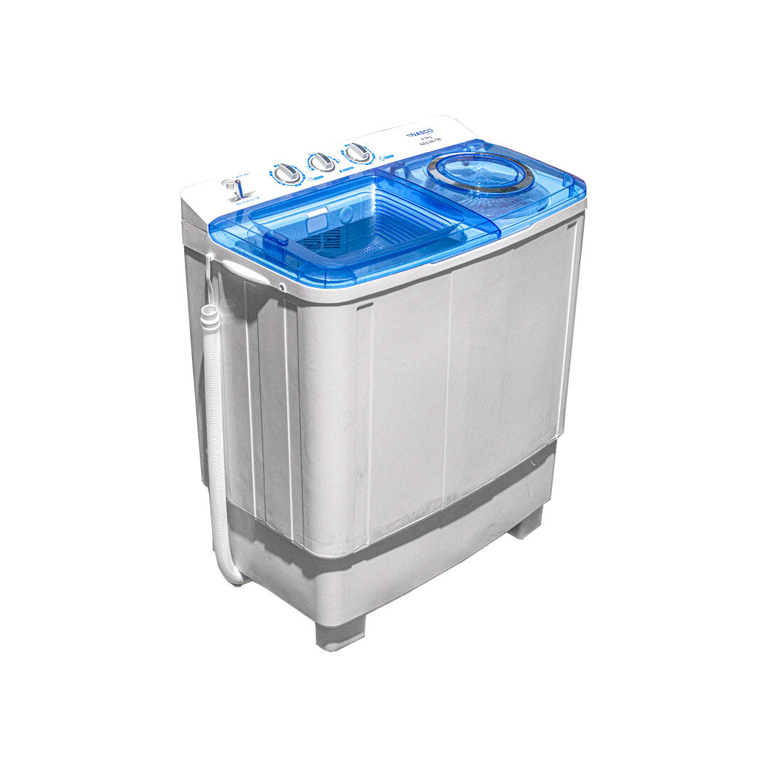 Nasco 8 kg Twin Tub Semi-Automatic Washing Machine – Model NAS-08-TW