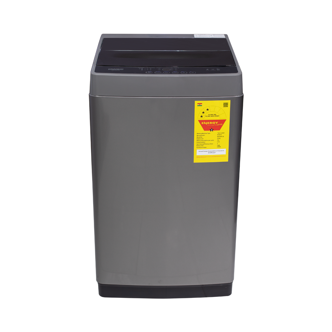 Nasco 8 kg Top Load Fully Automatic Washing Machine – Model NAS-08TLS – view 2