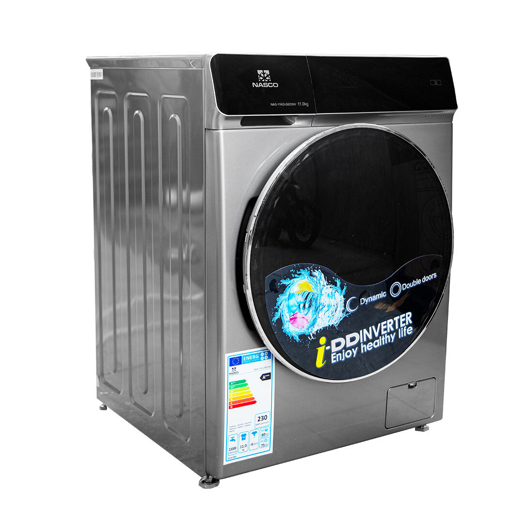 Nasco 11 kg Inverter Front Load Washing Machine – Model NAS-11KG-SBDINV