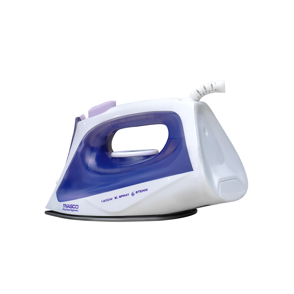 Nasco 1200 W Steam Iron – Model NAS-2202A-DSS – view 2