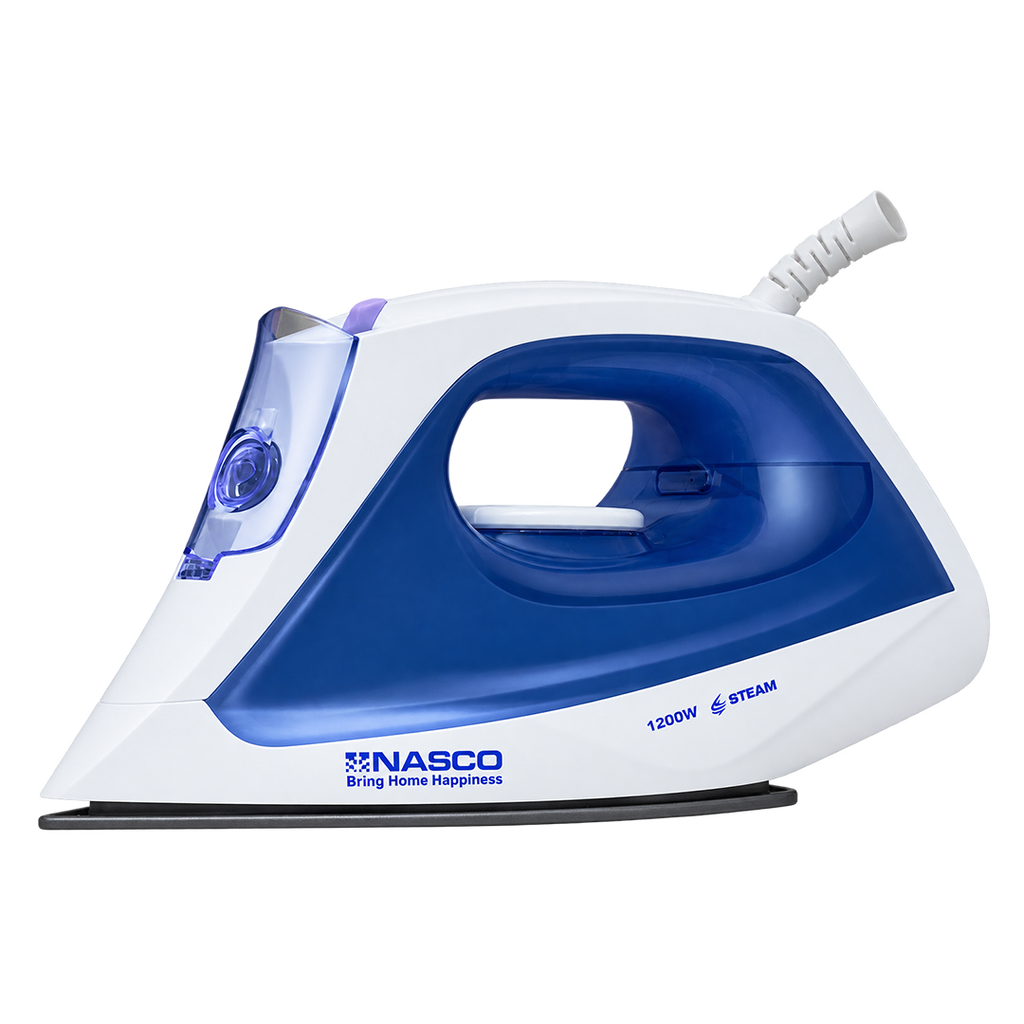 Nasco 1200 W Steam Iron – Model NAS-2202C-DS