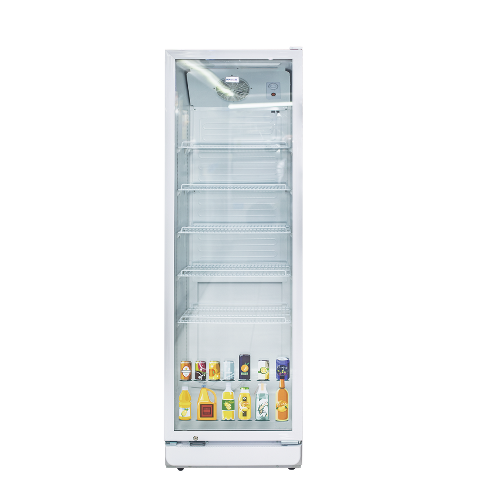 Nasco 350 L Glass Door Display Fridge – Model NAS-375DFG – view 4