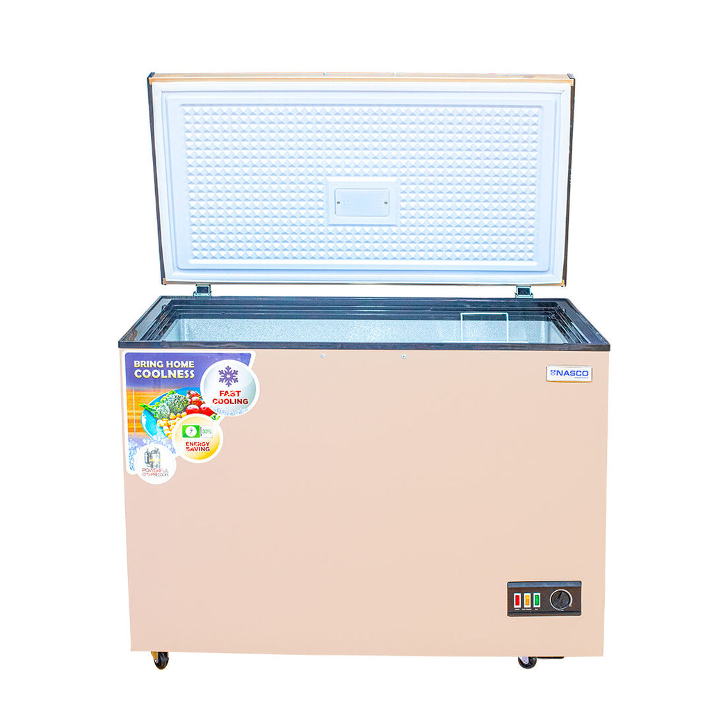 Nasco 318 L Gold Chest Freezer – Model NAS-425FL-G – view 2