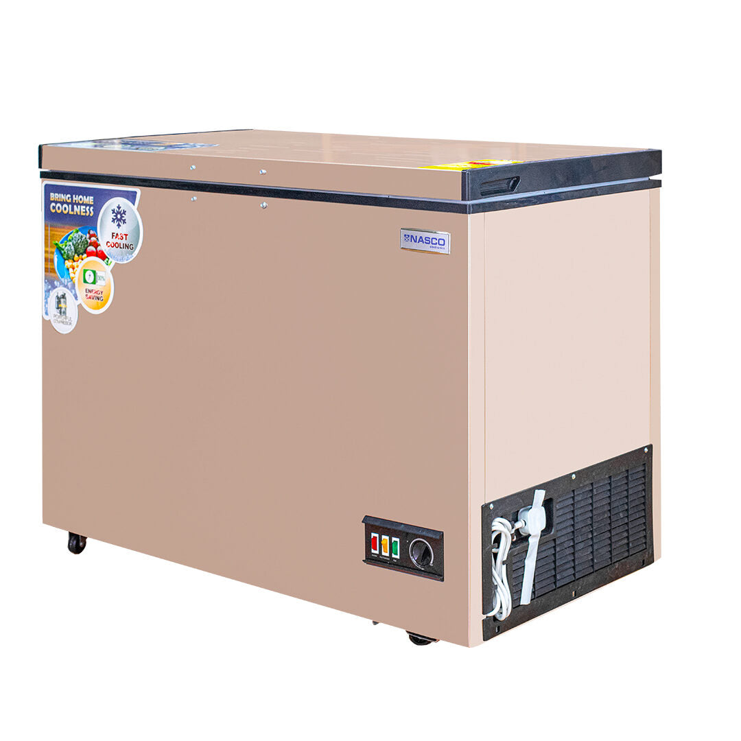 Nasco 318 L Gold Chest Freezer – Model NAS-425FL-G – view 3