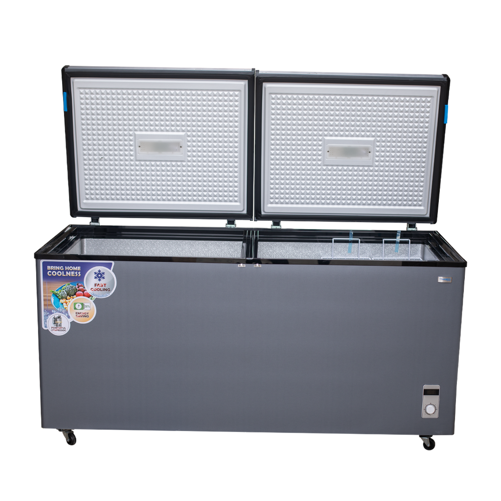 Nasco 545 L Double Door Chest Freezer – Model NAS-800FL-DD-S – view 2