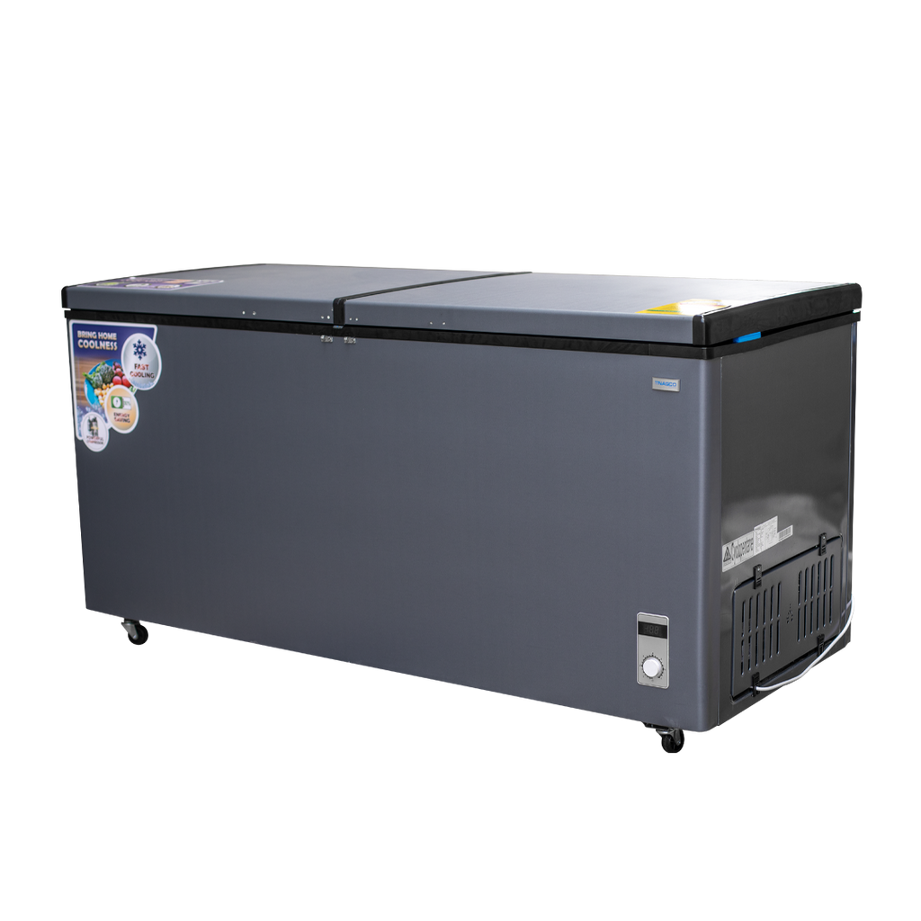 Nasco 545 L Double Door Chest Freezer – Model NAS-800FL-DD-S – view 3