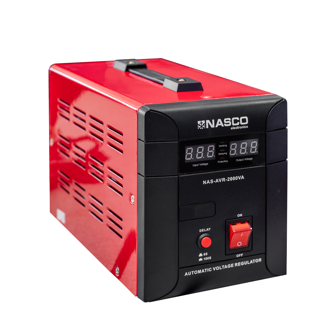 Nasco 2000 VA Automatic Voltage Regulator – Model NAS-AVR-2000VA