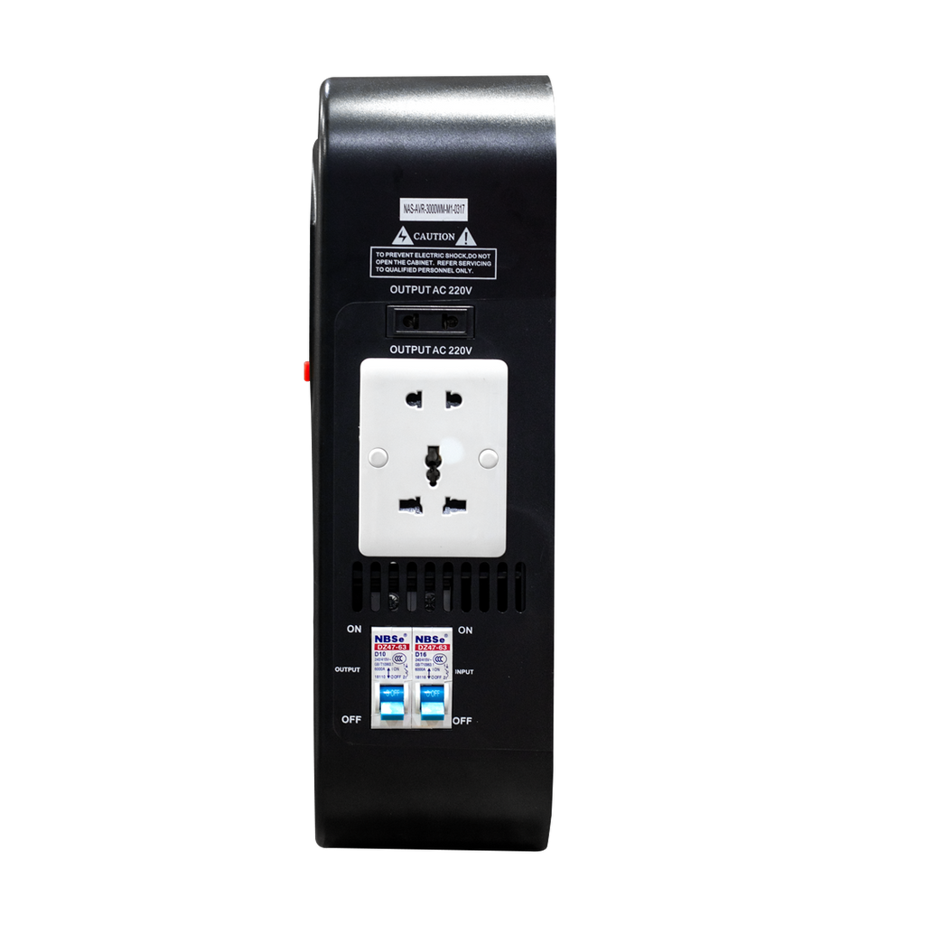 Nasco 3000 VA Automatic Voltage Regulator – Model NAS-AVR-3000WM – view 3