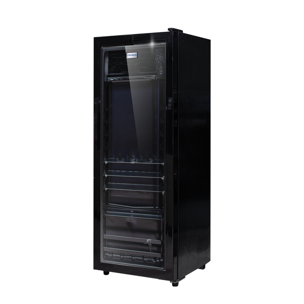 Nasco 150 L Glass Door Display Fridge – Model NAS-FL150SC – view 2