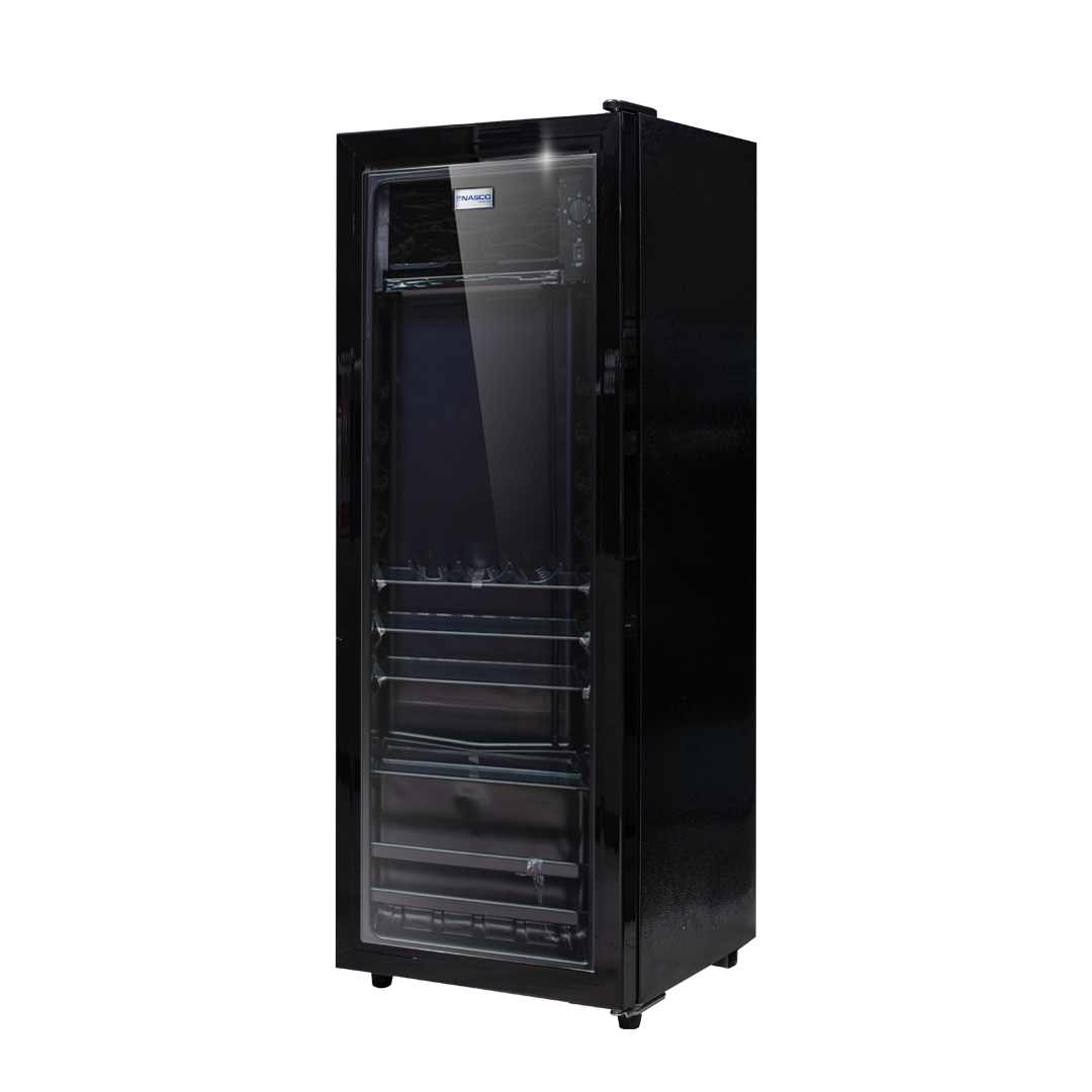 Nasco 150 L Glass Door Display Fridge – Model NAS-FL150SC – view 2