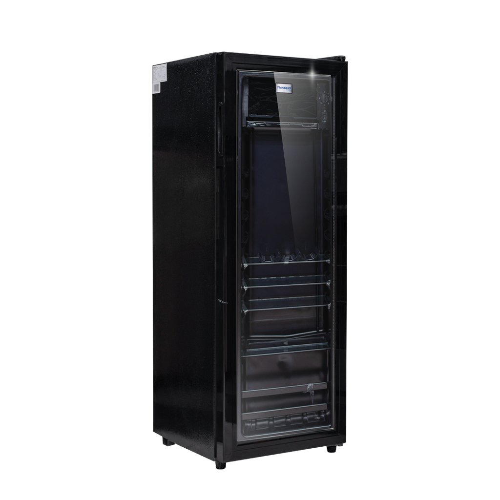 Nasco 150 L Glass Door Display Fridge – Model NAS-FL150SC – view 3