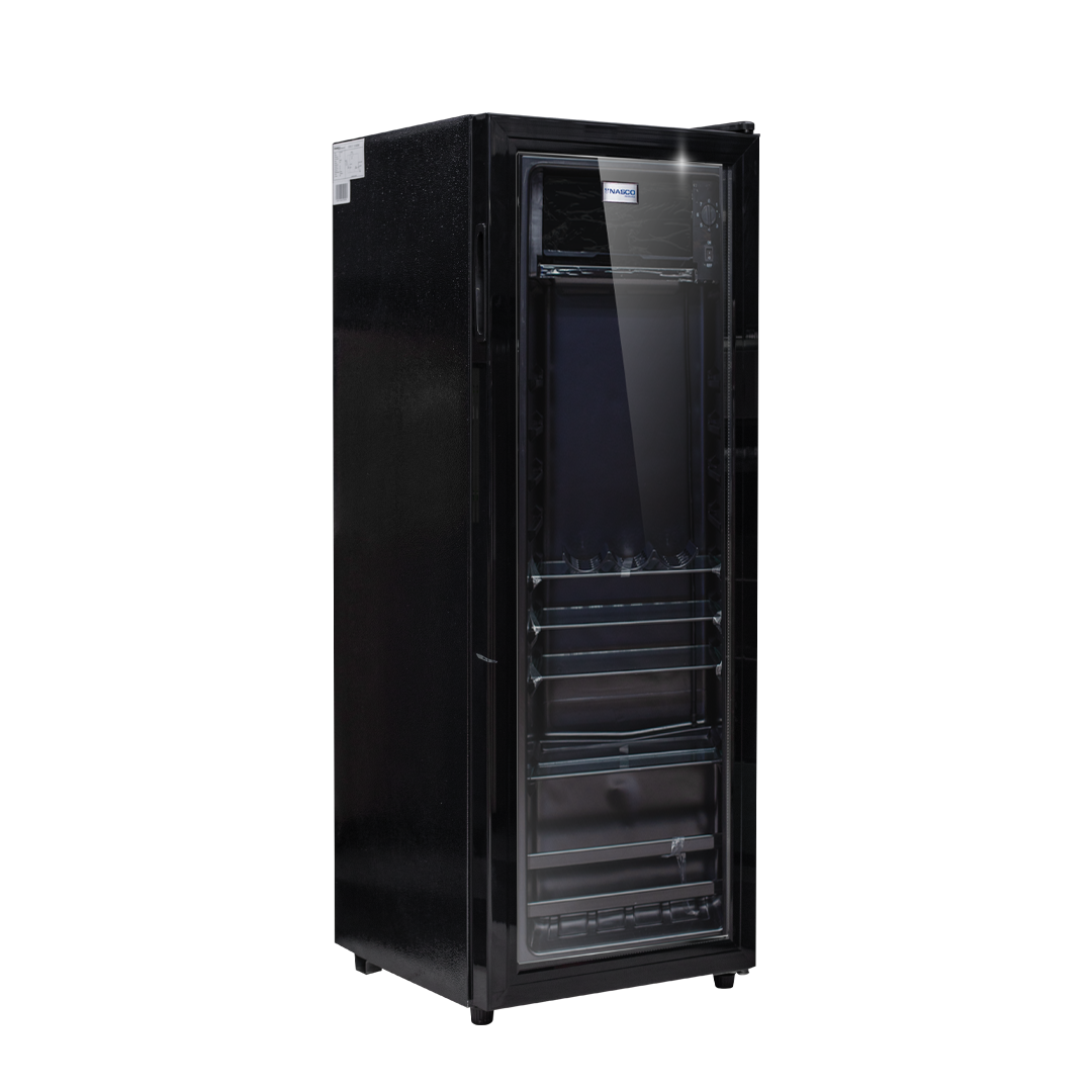 Nasco 150 L Glass Door Display Fridge – Model NAS-FL150SC – view 3