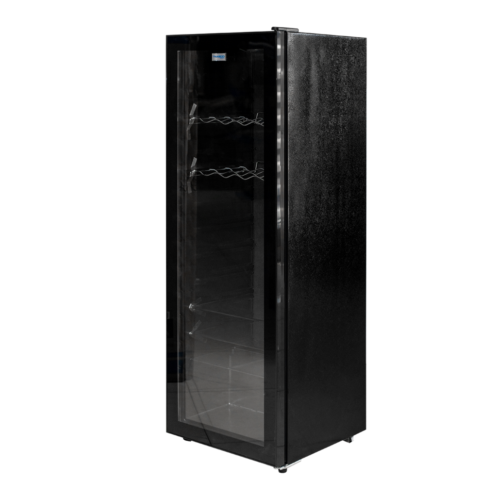 Nasco 200 L Glass Door Display Fridge – Model NAS-FL200SC