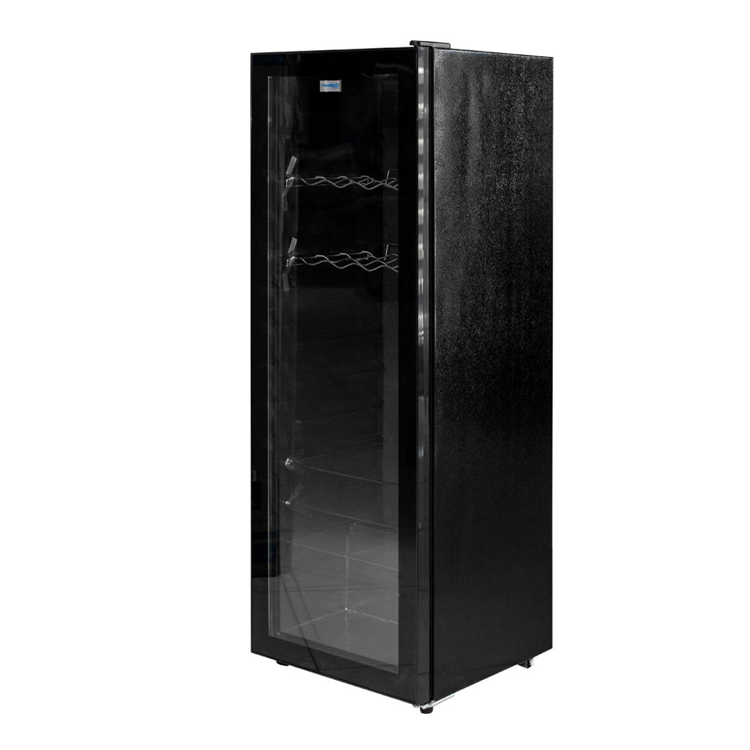 Nasco 200 L Glass Door Display Fridge – Model NAS-FL200SC