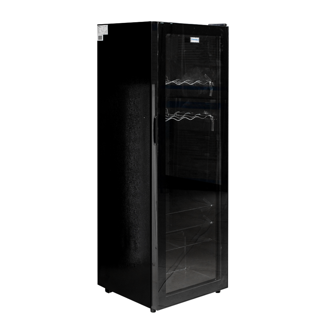 Nasco 200 L Glass Door Display Fridge – Model NAS-FL200SC – view 2