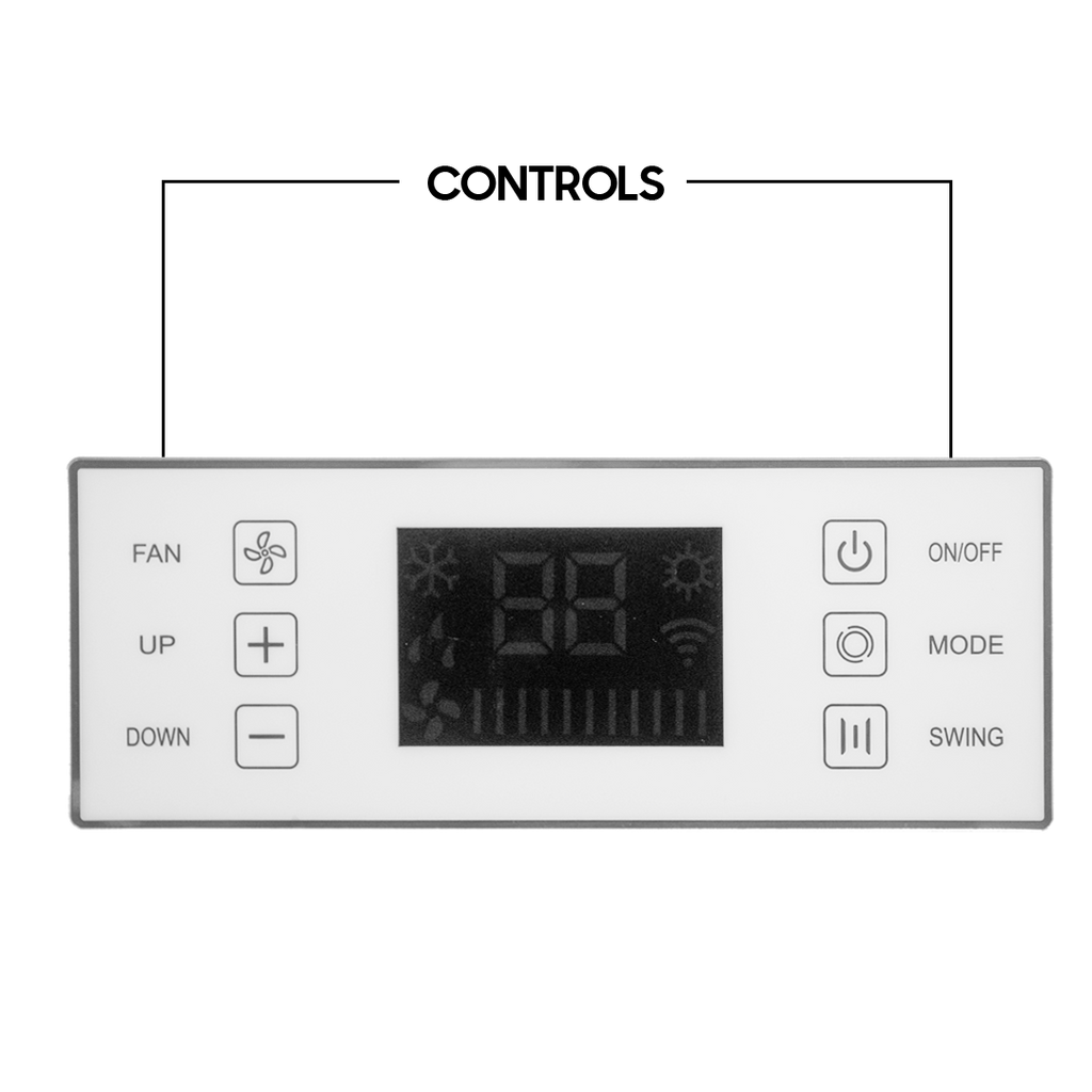 Nasco 2.5 HP (24,000 BTU/h) Floor Standing Air Conditioner – Model NAS-JFS-24N1 – view 4