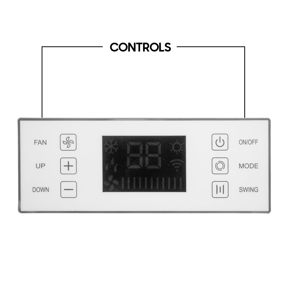 Nasco 2.5 HP (24,000 BTU/h) Floor Standing Air Conditioner – Model NAS-JFS-24N1 – view 4