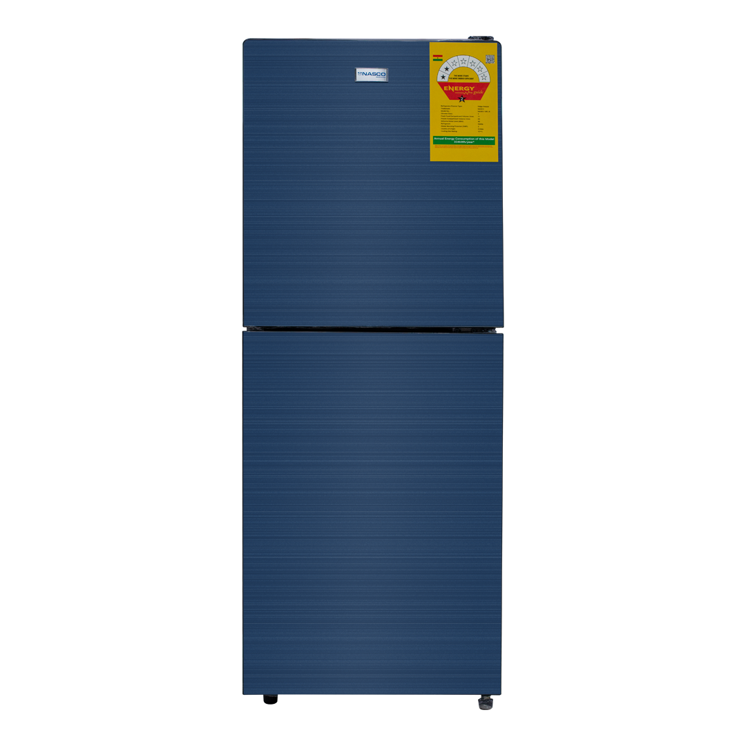 Nasco 136 L Bottom Freezer Refrigerator – Model NASD2-18FL-B