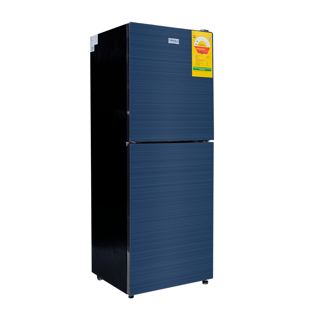 Nasco 136 L Bottom Freezer Refrigerator – Model NASD2-18FL-B – view 2