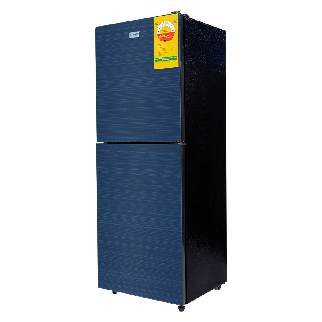 Nasco 136 L Bottom Freezer Refrigerator – Model NASD2-18FL-B – view 3