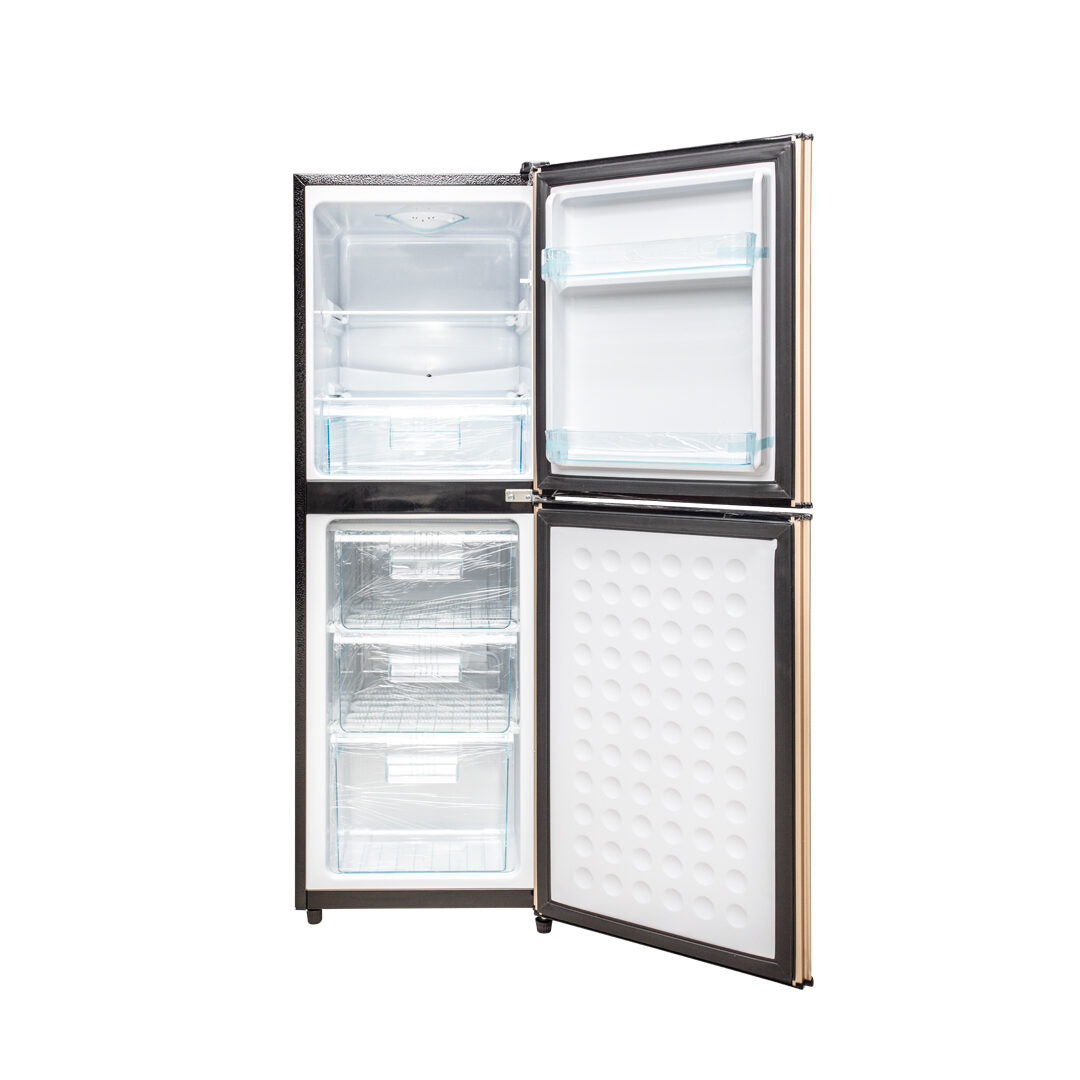 Nasco 136 L Double Door Bottom Freezer Refrigerator – Model NASD2-18FL-G – view 2