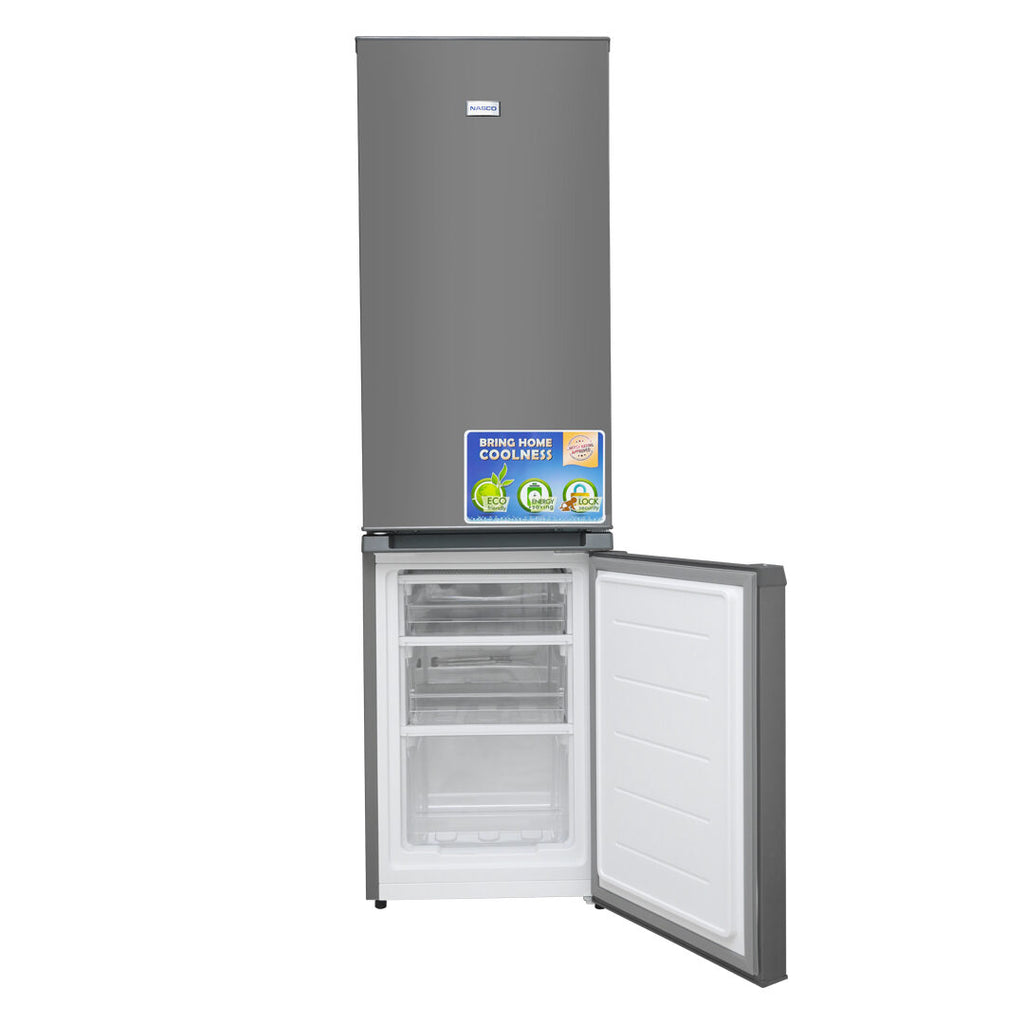 Nasco 170 L Bottom Freezer Refrigerator – Model NASD2-23-SK