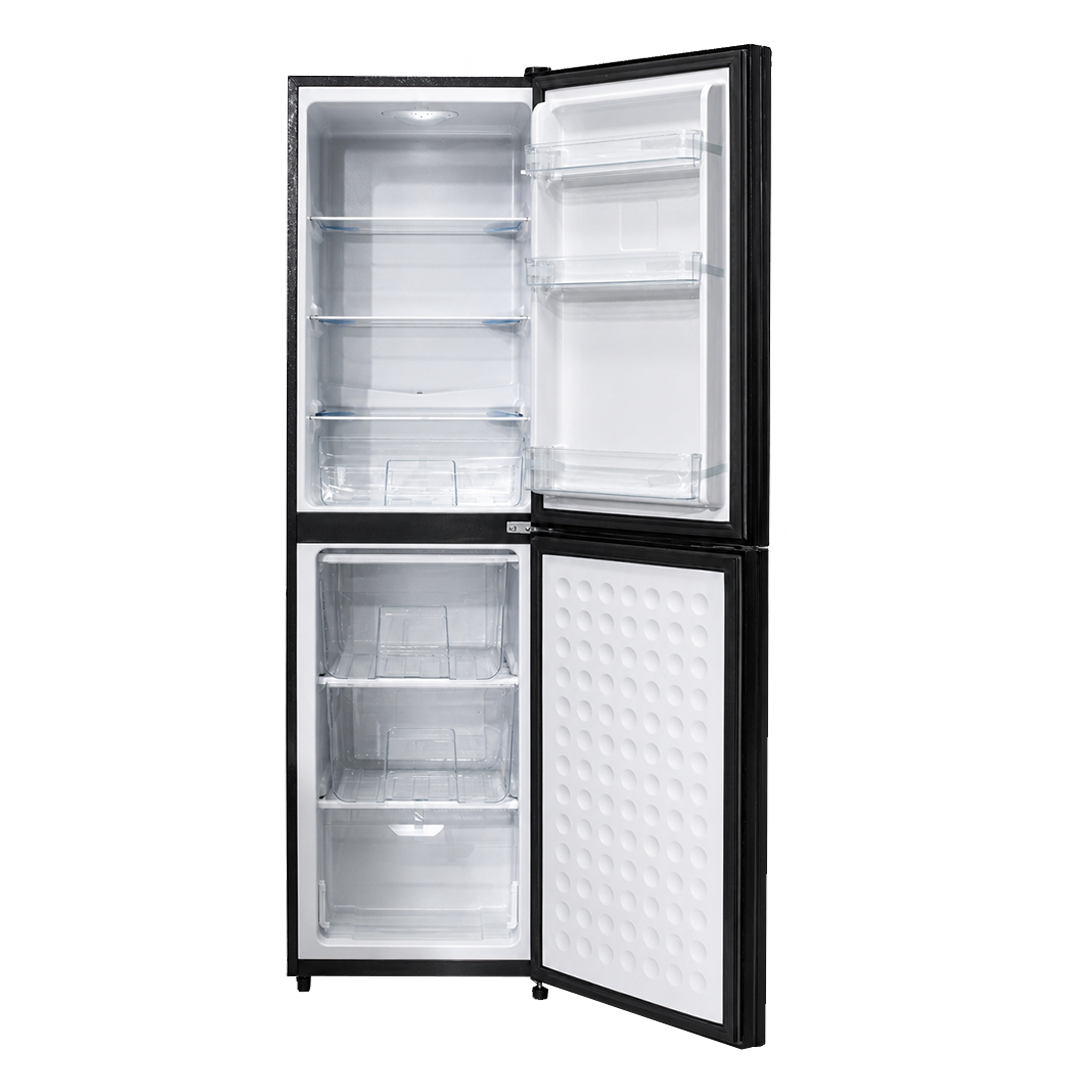 Nasco 196 L Mirror Finish Bottom Freezer Refrigerator – Model NASD2-24FL-B-MIRROR – view 2