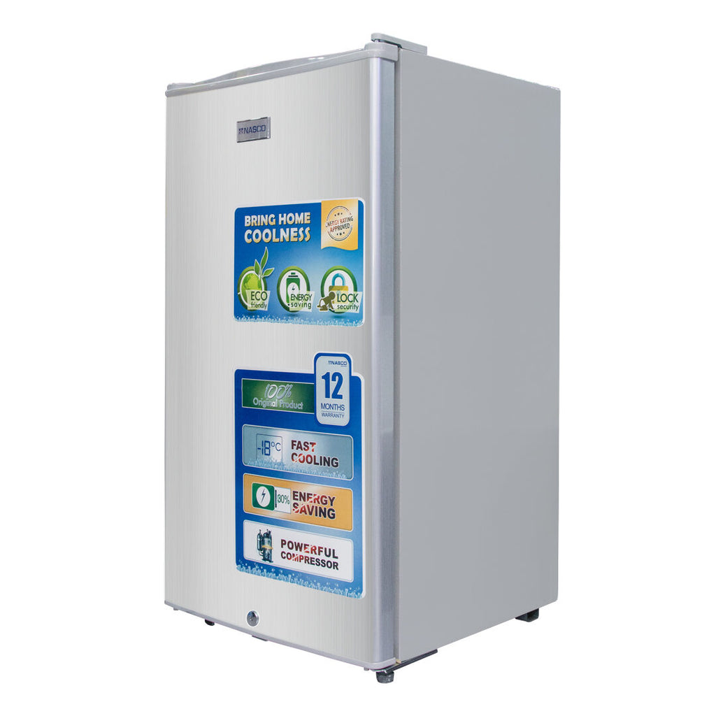 Nasco 90 L Single Door Table Top Refrigerator – Model NASF1-10S