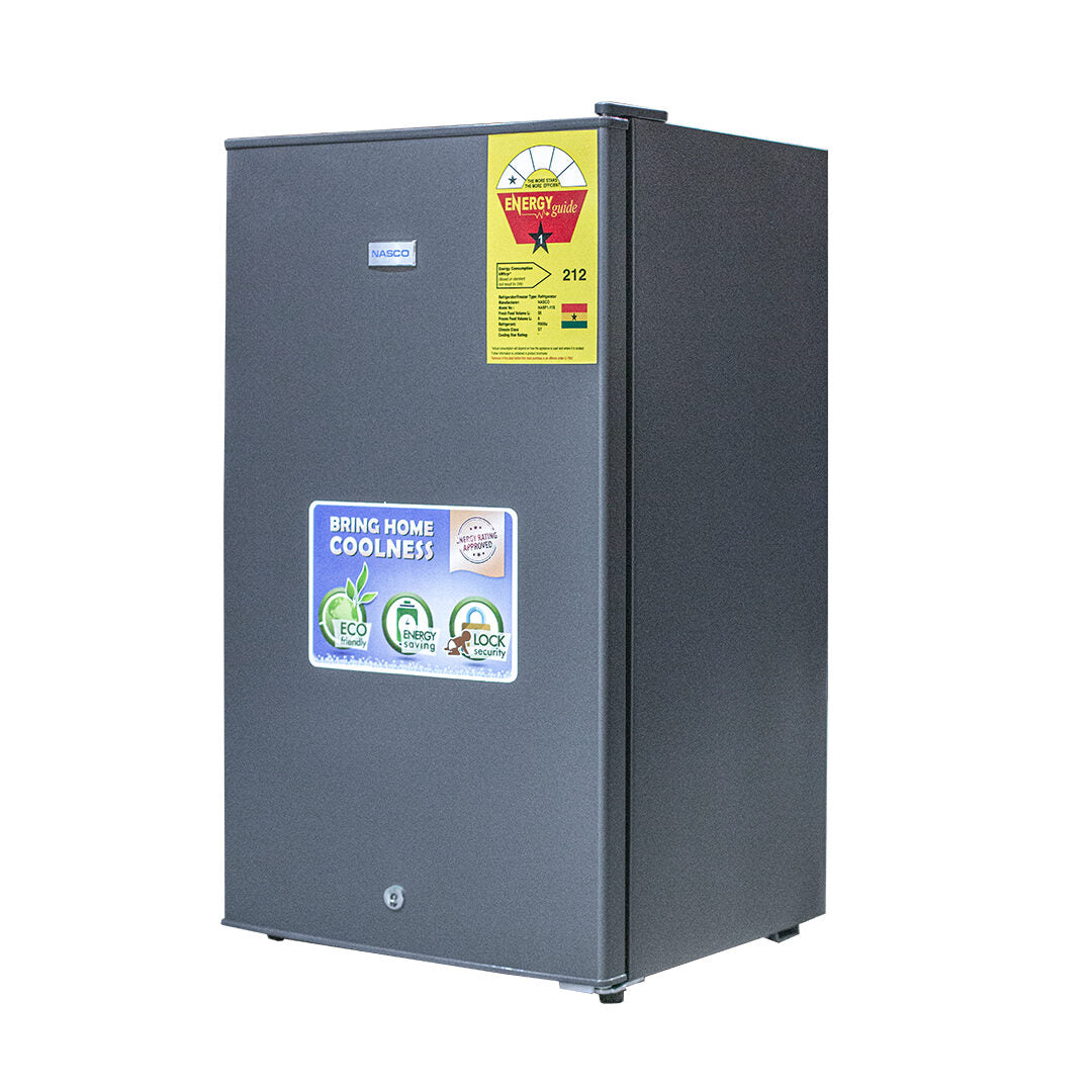 Nasco 91 L Table Top Refrigerator – Model NASF1-11S – view 3