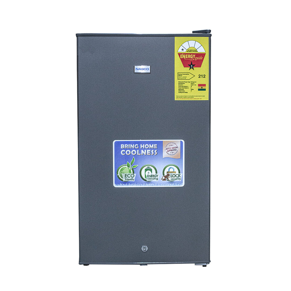 Nasco 91 L Table Top Refrigerator – Model NASF1-11S – view 4