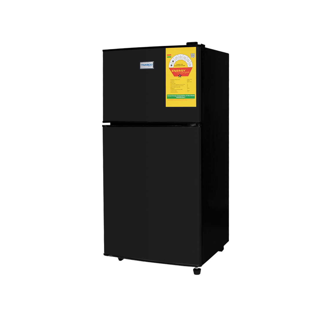 Nasco 86 L Double Door Table Top Refrigerator – Model NASF2-11FL-B – view 3