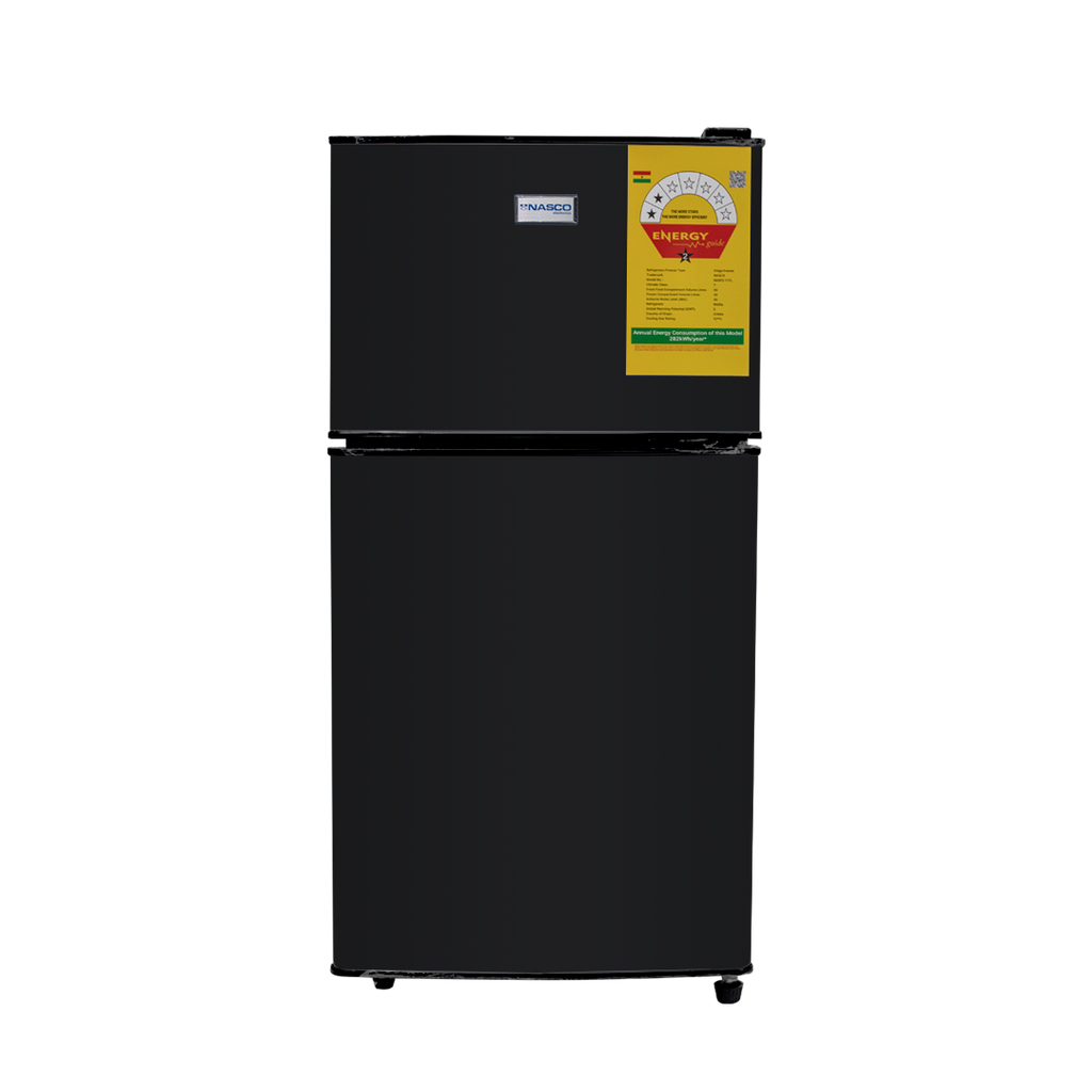 Nasco 86 L Double Door Table Top Refrigerator – Model NASF2-11FL-B – view 4