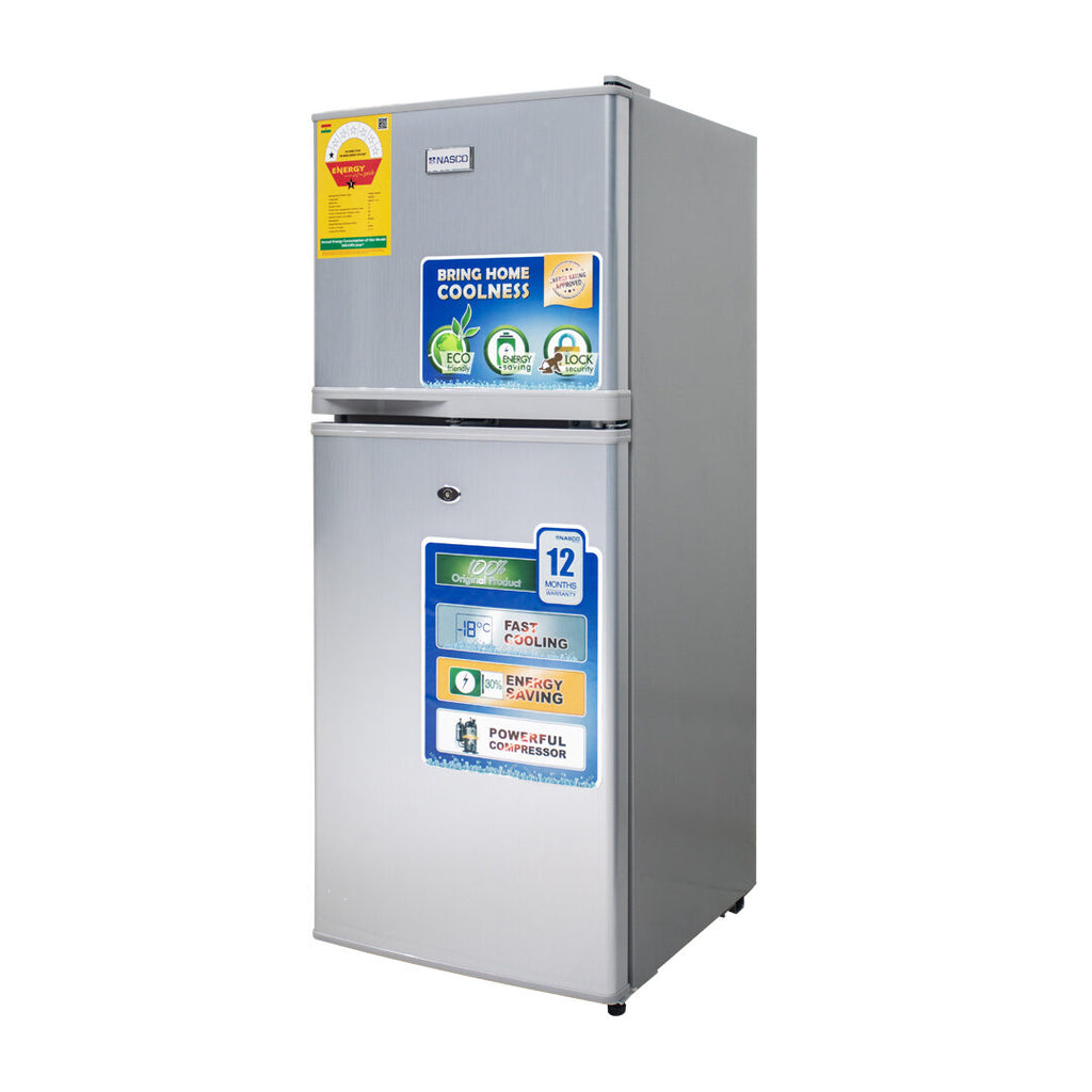 Nasco 108 L Top Freezer Refrigerator – Model NASF2-14S – view 3