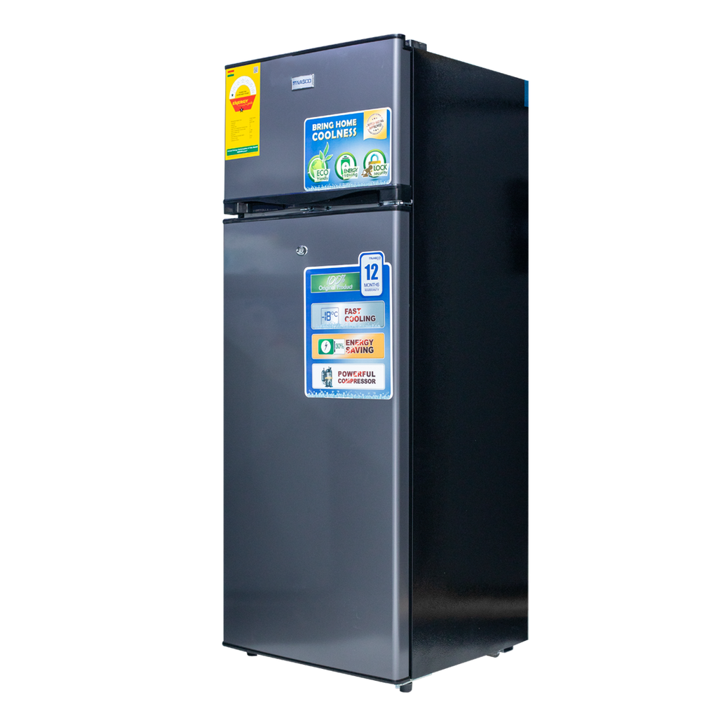 Nasco 204 L Double Door Refrigerator – Model NASF2-28S – view 4