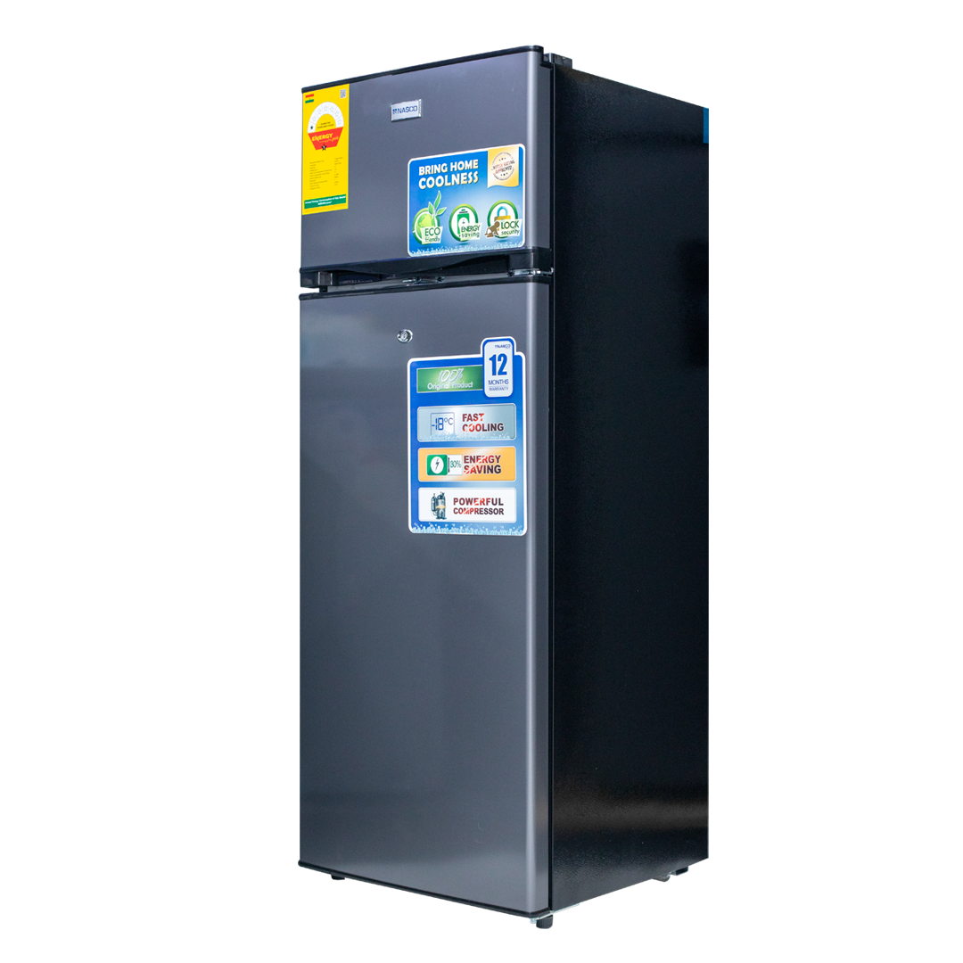 Nasco 204 L Double Door Refrigerator – Model NASF2-28S – view 4