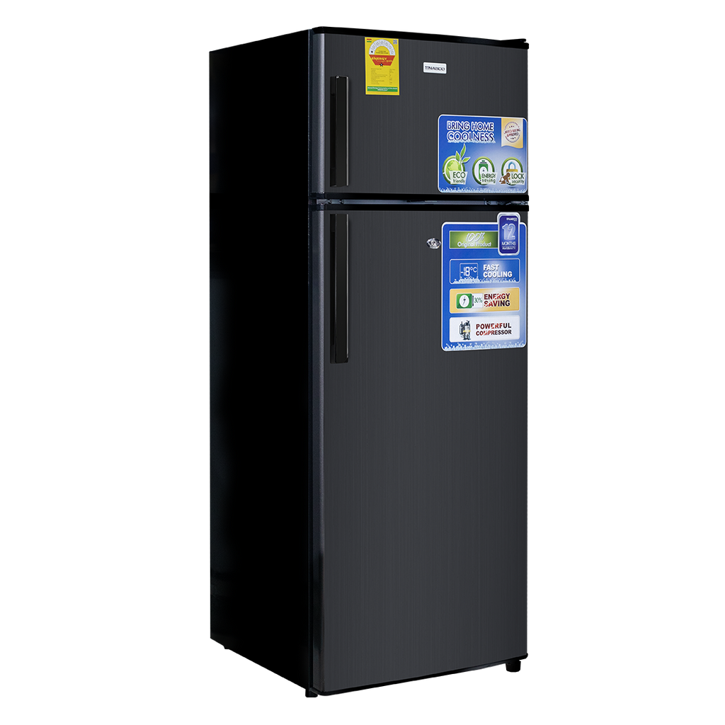 Nasco 207 L Double Door Top Freezer Refrigerator – Model NASF2-30 – view 3