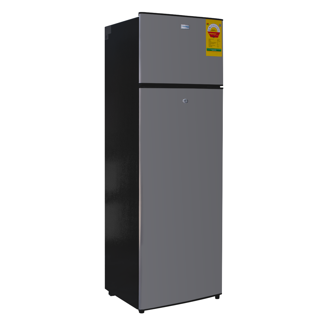 Nasco 280 L Top Mount Refrigerator – Model NASF2-320FL-B – view 2