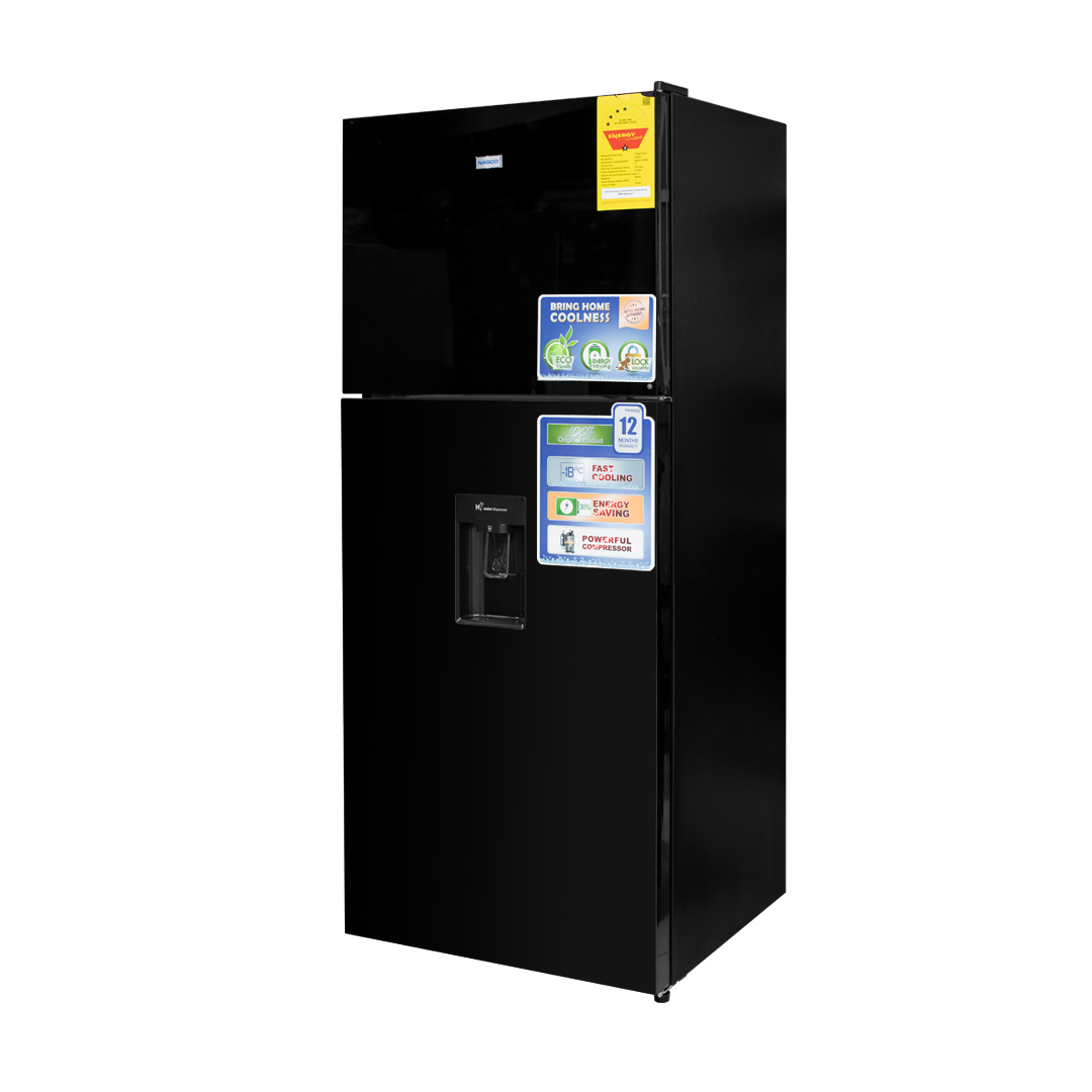 Nasco 401 L Frost Free Top Freezer Refrigerator with Water Dispenser – Model NASF2-500WD