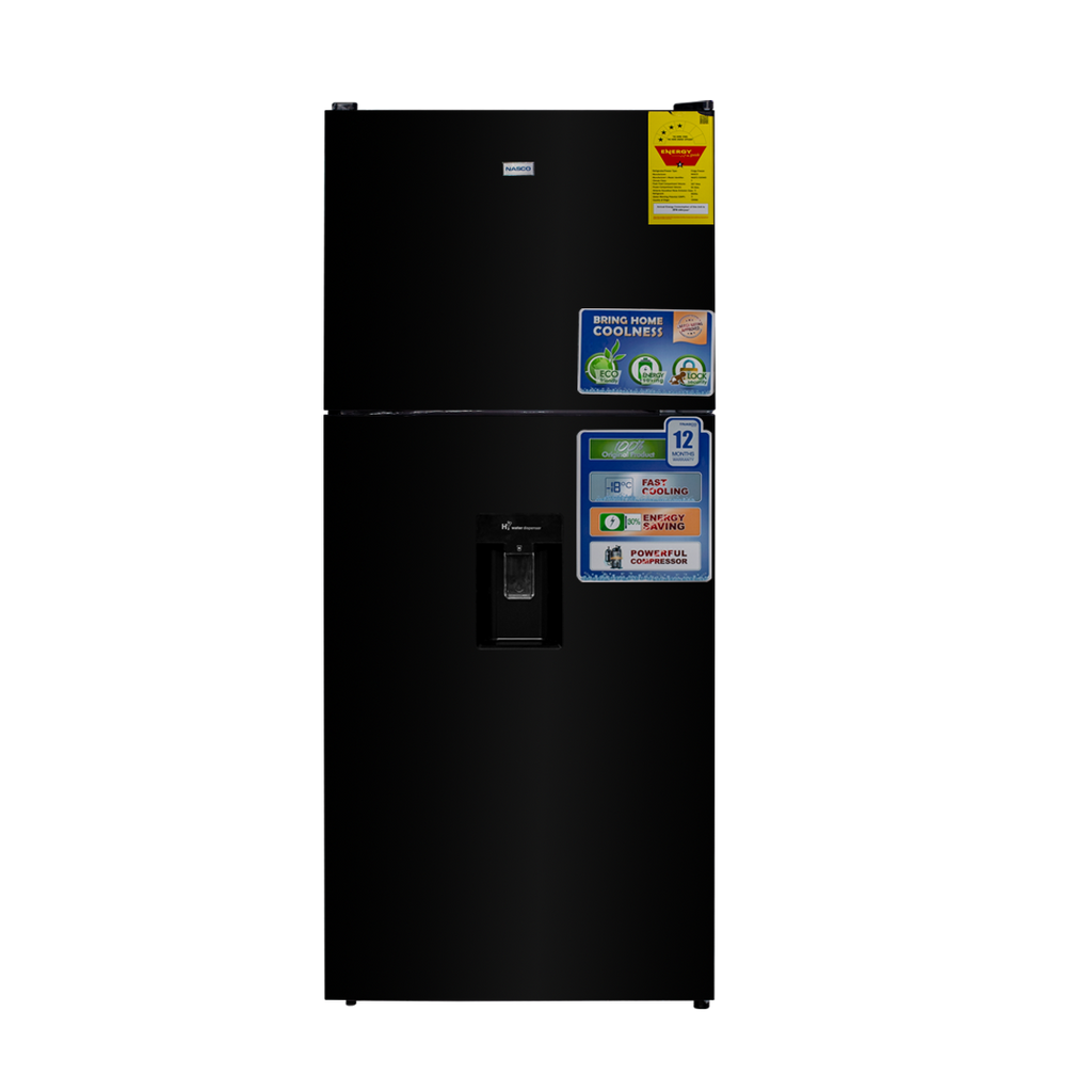 Nasco 401 L Frost Free Top Freezer Refrigerator with Water Dispenser – Model NASF2-500WD – view 3