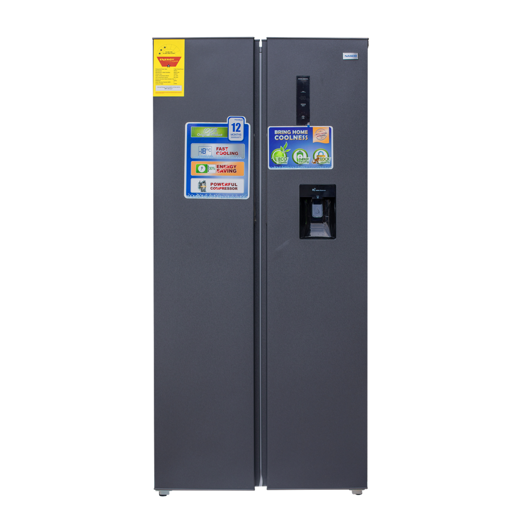 Nasco 436 L Side by Side No Frost Refrigerator – Model NASF2-55S – view 2