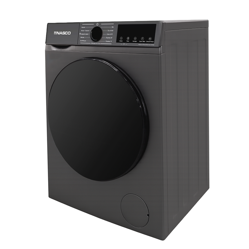 Nasco 12 kg Inverter Front Load Washing Machine – Model NASFL-JS12KG-S – view 3