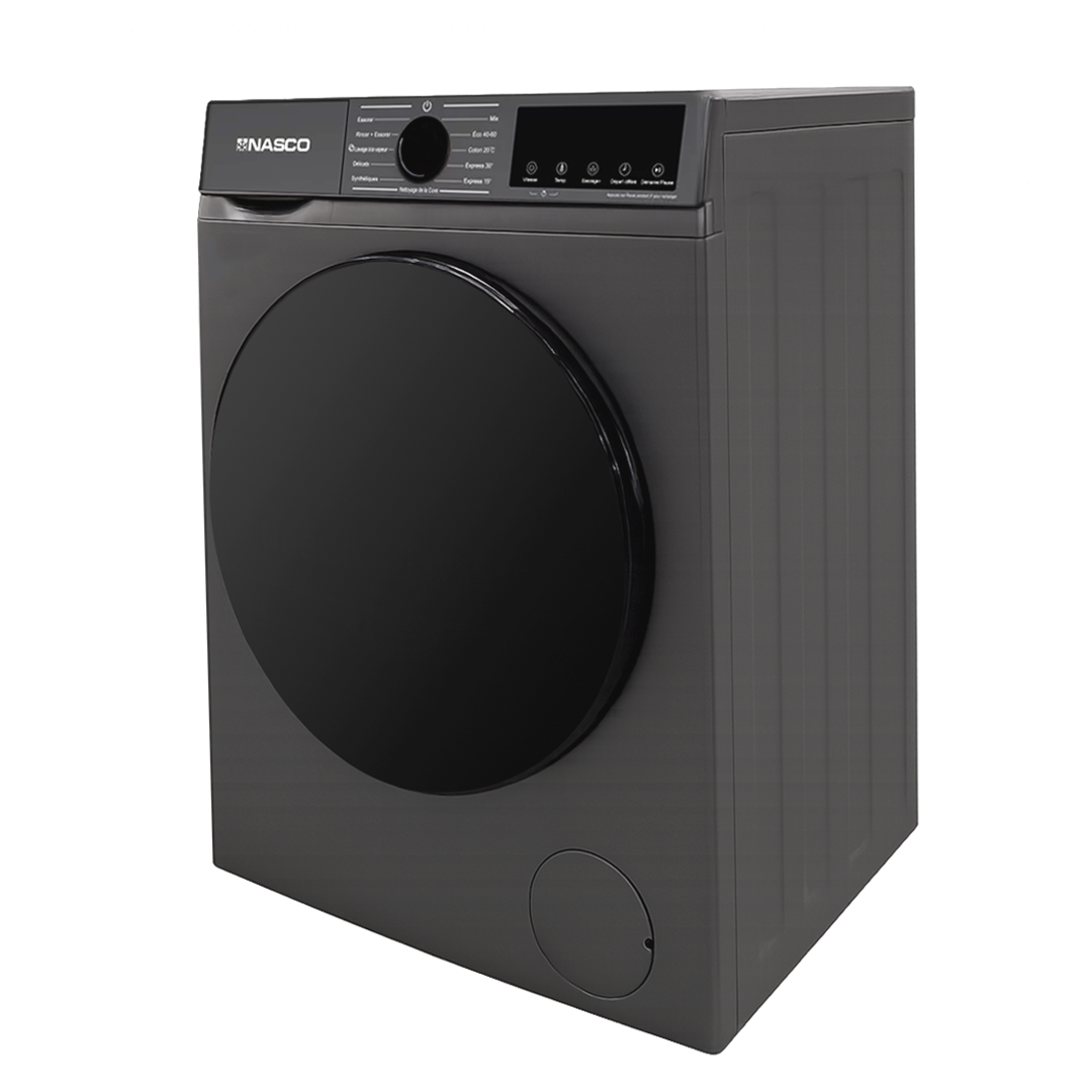Nasco 12 kg Inverter Front Load Washing Machine – Model NASFL-JS12KG-S – view 3