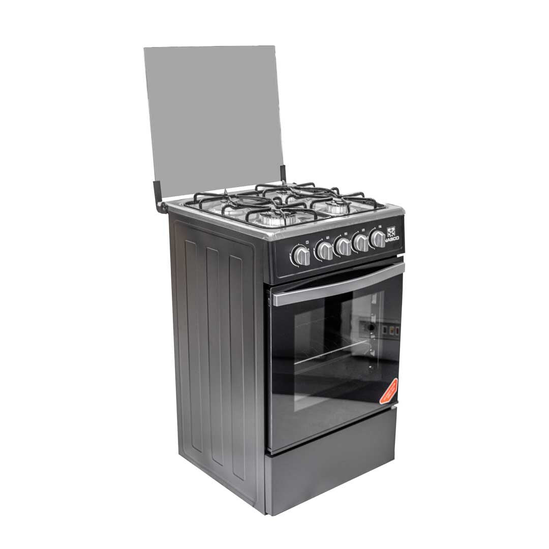 Nasco 50 x 50 cm 4-Burner Gas Cooker with Grill – Model NASGC-SNIPER50TB-G